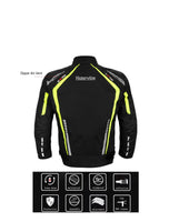 Men's Nylon and Mesh Motorcycle Jacket in Neon CE Armor CHOOSE COLOR Jimmy Lee Leathers Club Vest