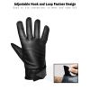 Touch Screen Sensitive Genuine cowhide leather gloves Jimmy Lee Leathers Club Vest